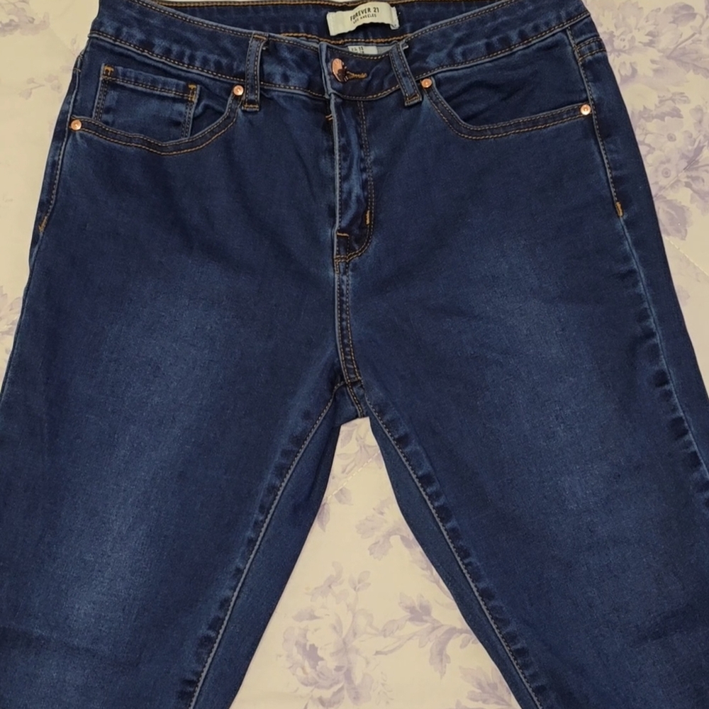 Dark Blue Denim Jeans